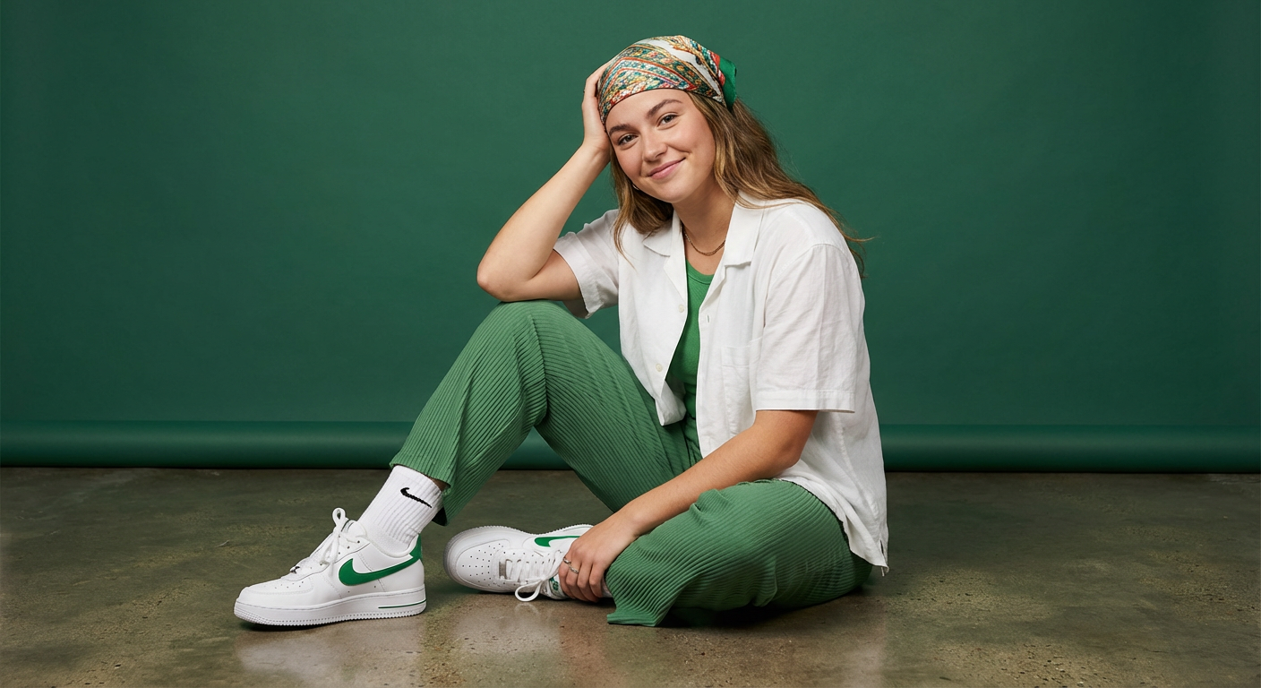 Фотореалистичный студийный портрет: Fashion & Sportswear - Image 1